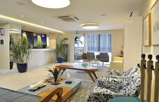 Sala de estar en el lobby