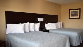 Premium Room, 2 Queen Beds, Non Smoking, Partial Lake View | Premium bedding, laptop workspace, blackout drapes, free WiFi
