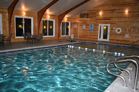 Una piscina techada