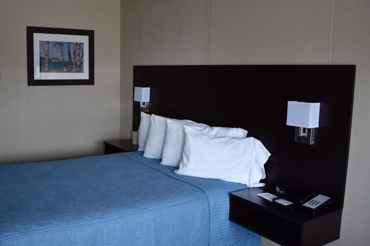 Habitación Premium, 1 cama de matrimonio, no fumadores, vistas parciales al lago | Ropa de cama de alta calidad y espacio para trabajar con un portátil