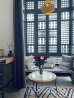 Design Double Room, 1 Queen Bed (Ouanoukrim) | 1 bedroom, Egyptian cotton sheets, premium bedding, pillowtop beds