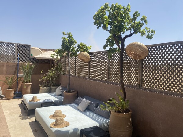 Terraza en la azotea