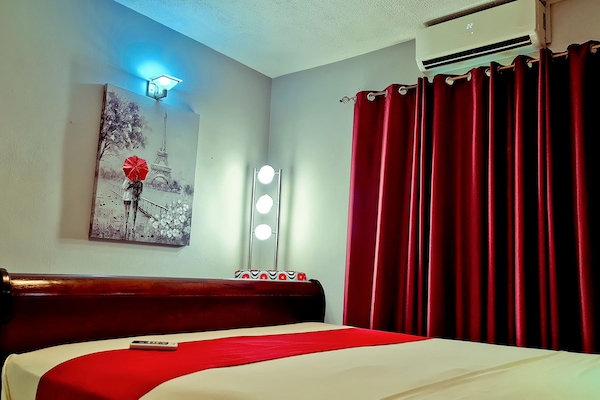 2 habitaciones y sábanas de algodón egipcio