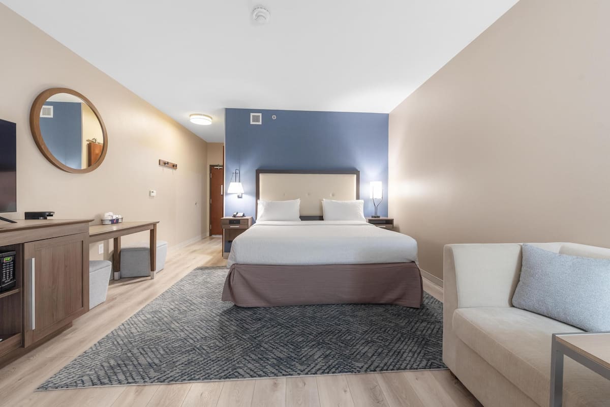 In-room safe, blackout drapes, free cribs/infant beds, rollaway beds