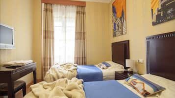Superior Double or Twin Room, Non Smoking | Desk, blackout drapes, free WiFi