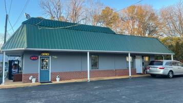 Fachada da propriedade