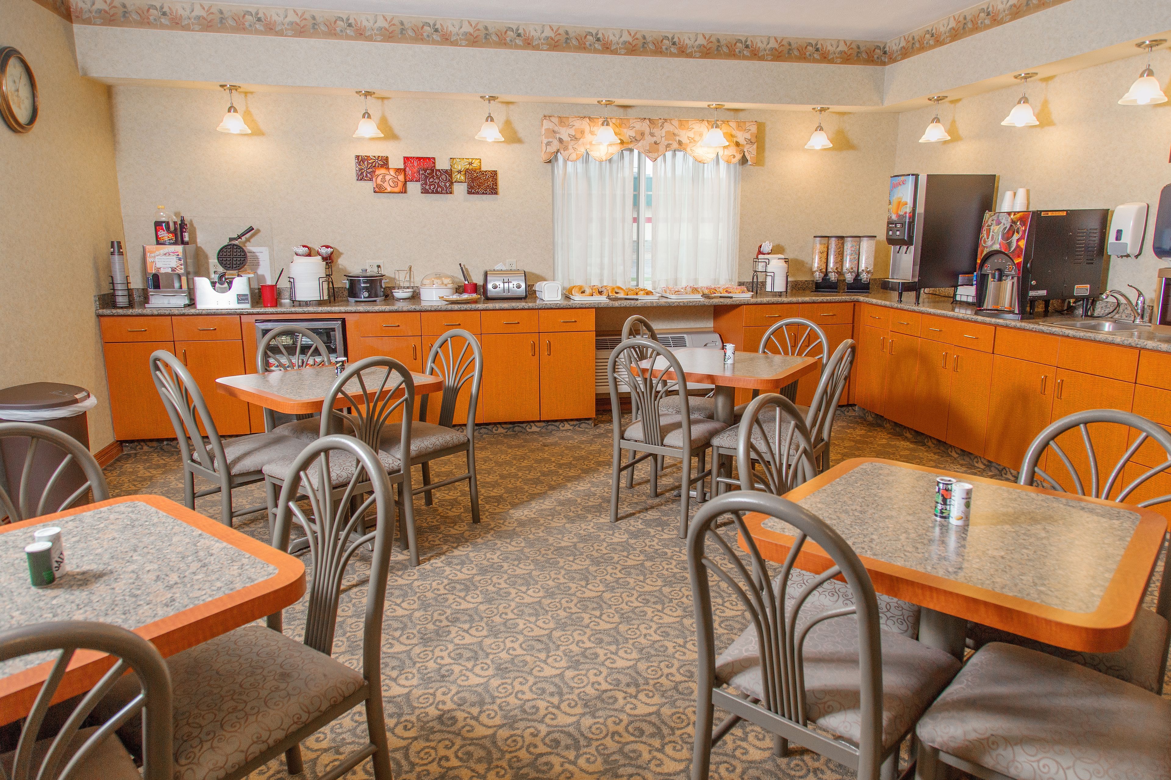 Petit déjeuner buffet compris tous les jours