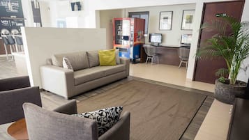 Sala de estar en el lobby