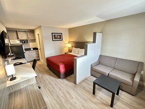 Efficiency, Suite, 1 cama de matrimonio con sofá cama, no fumadores | Tabla de planchar con plancha, wifi gratis, ropa de cama