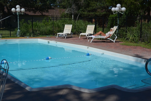 Seasonal outdoor pool
