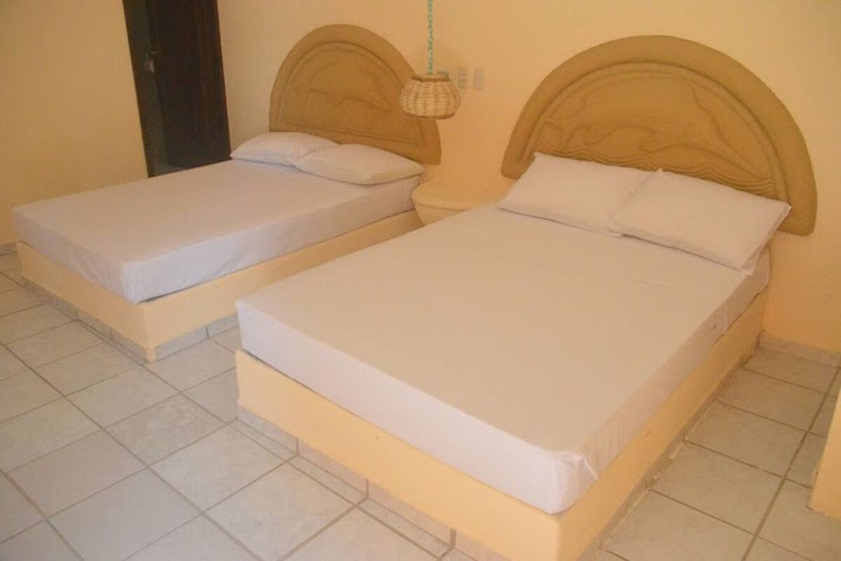Chambre Standard, 2 lits doubles