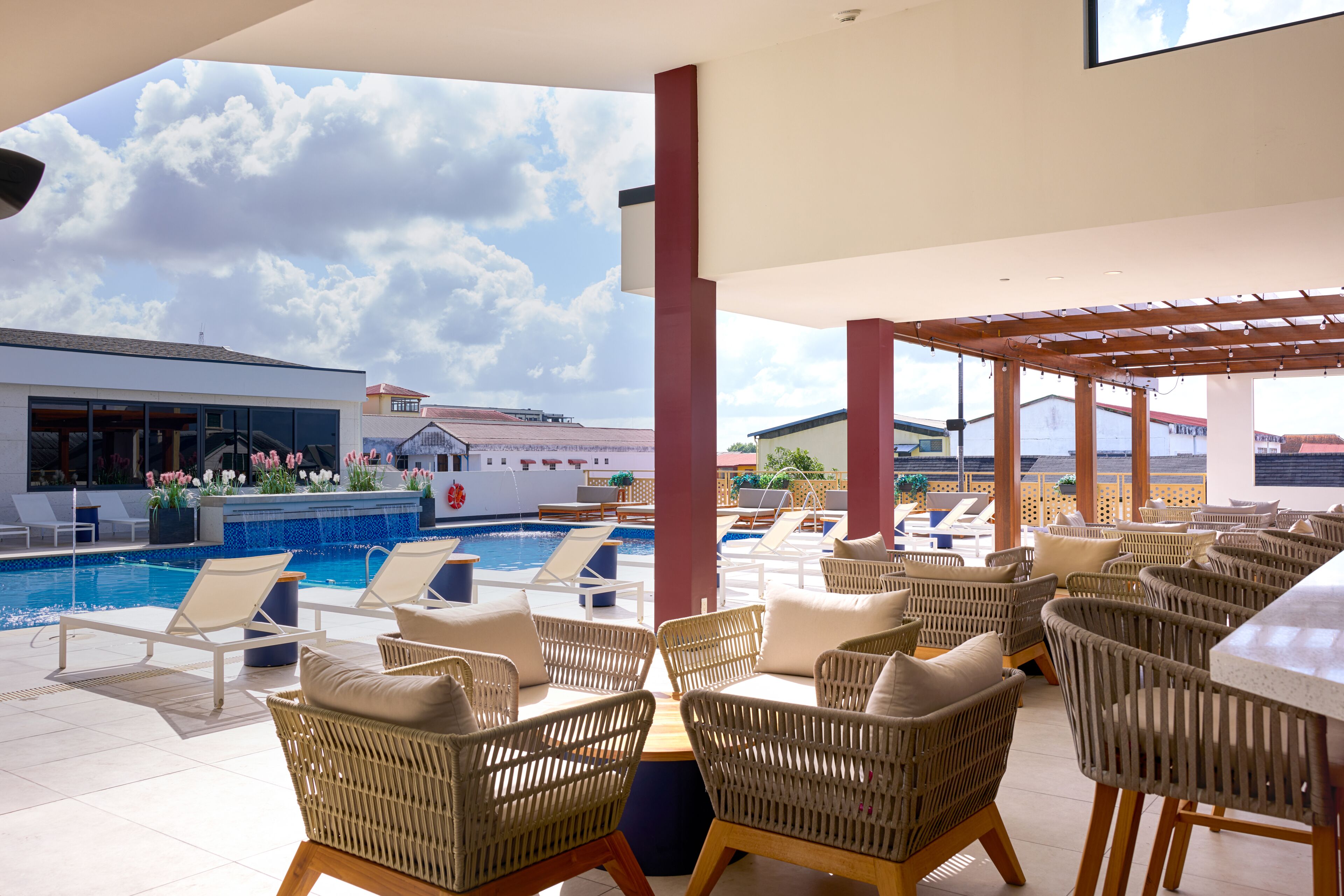 Rooftop terrace