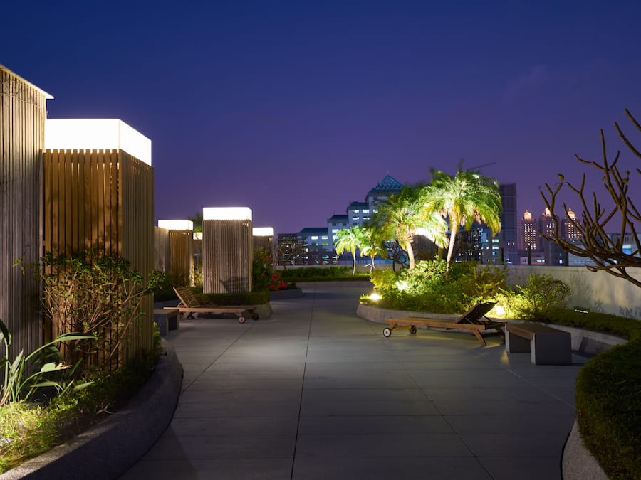 Vue depuis l’hébergement