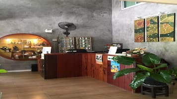Sala de estar en el lobby