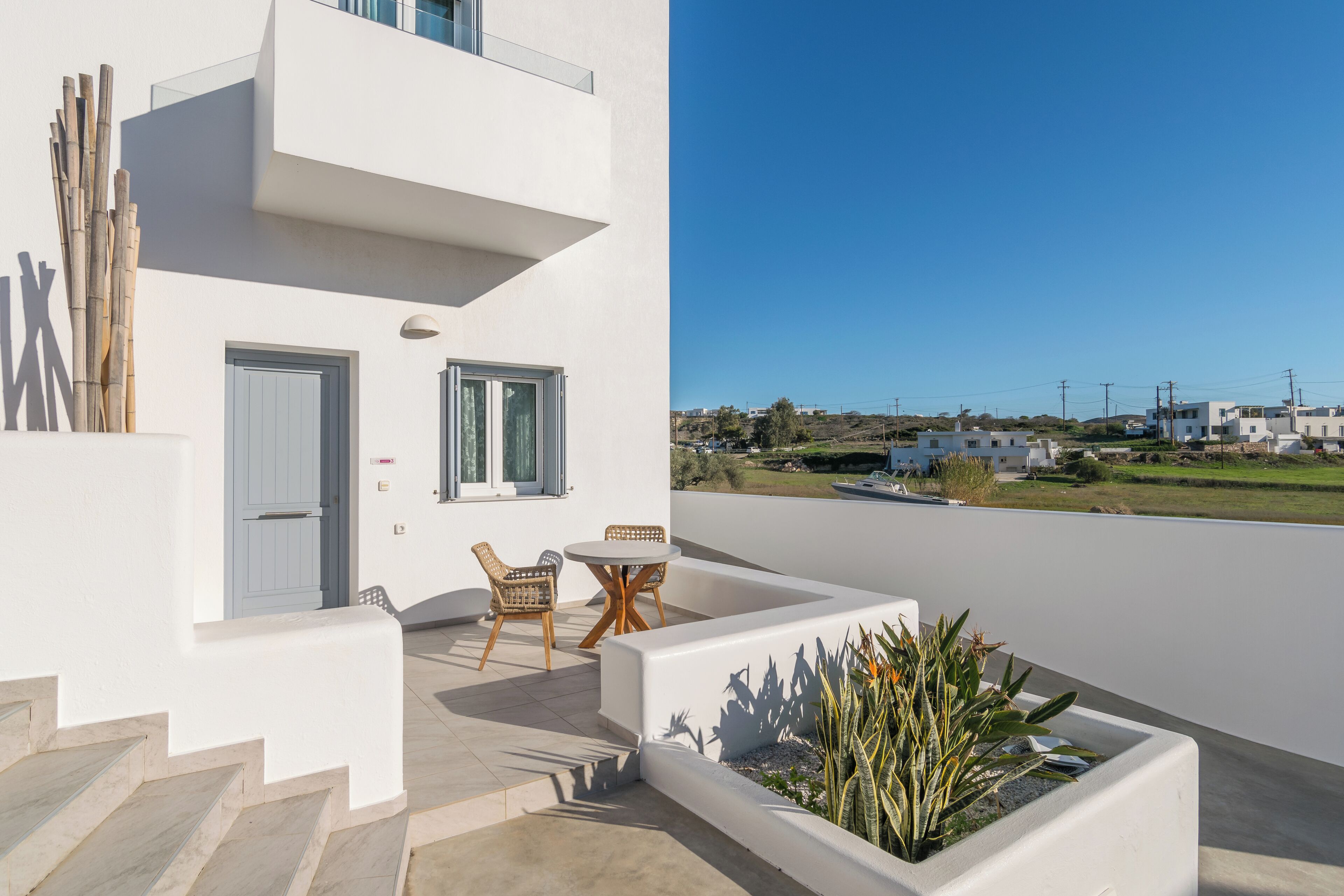 Façade de l’hébergement