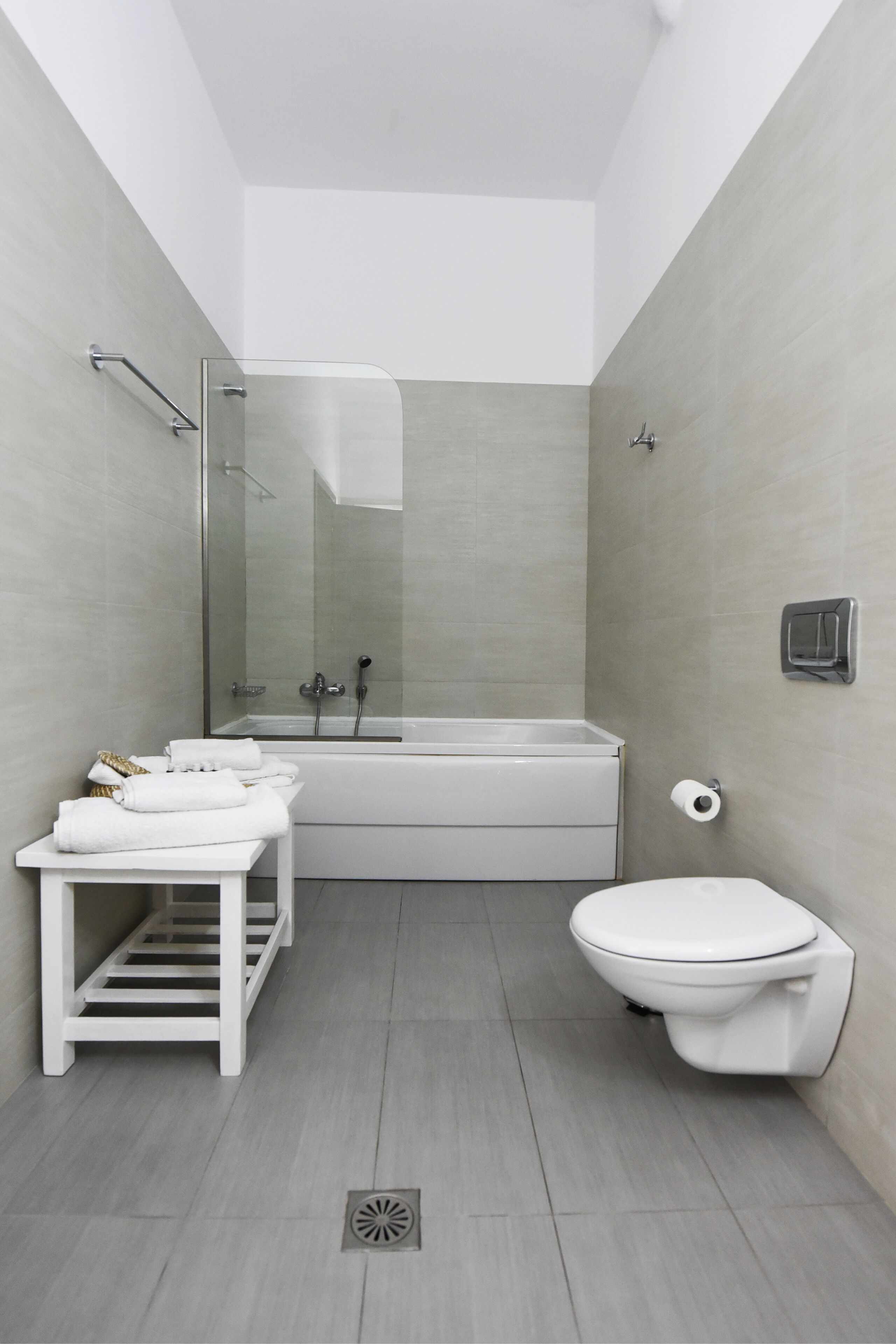 superior studio | bathroom | free toiletries, hair dryer, slippers, towels