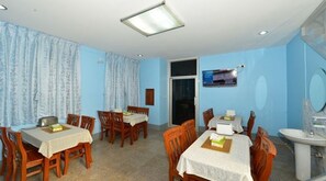 Kontinental frokost er inkludert hver dag