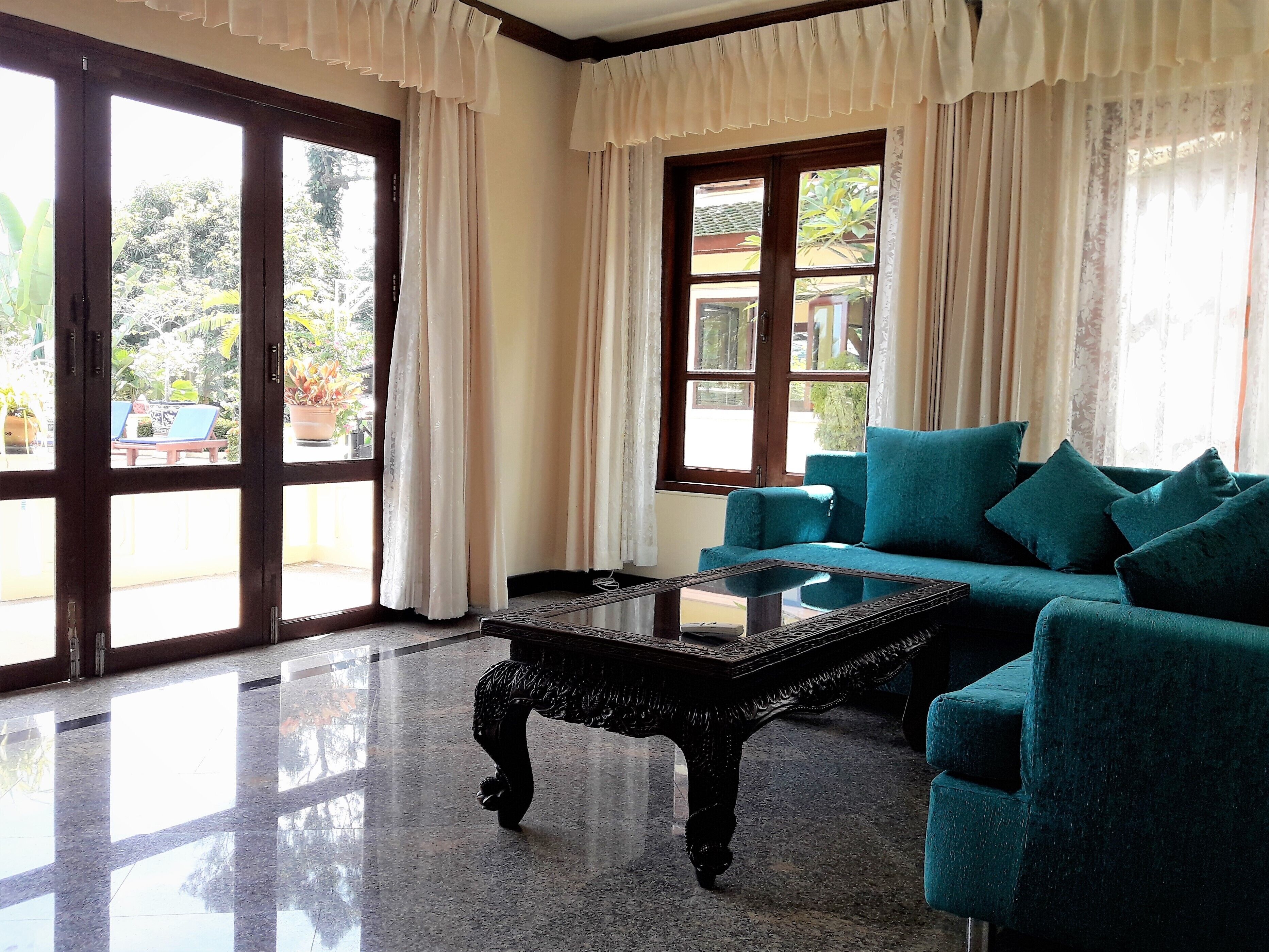 executive villa | living area