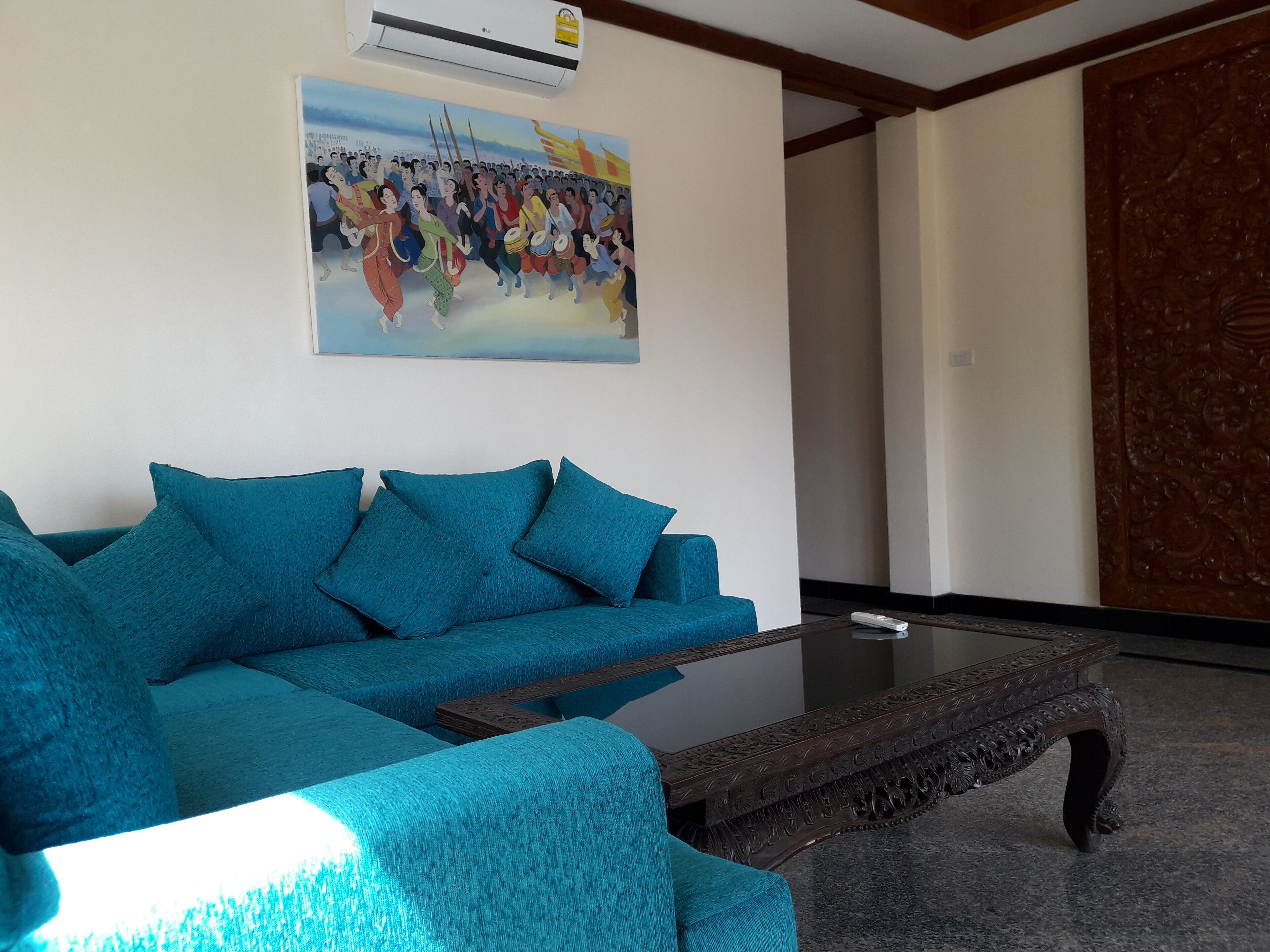 executive villa | living area