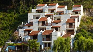 Fassade der Unterkunft