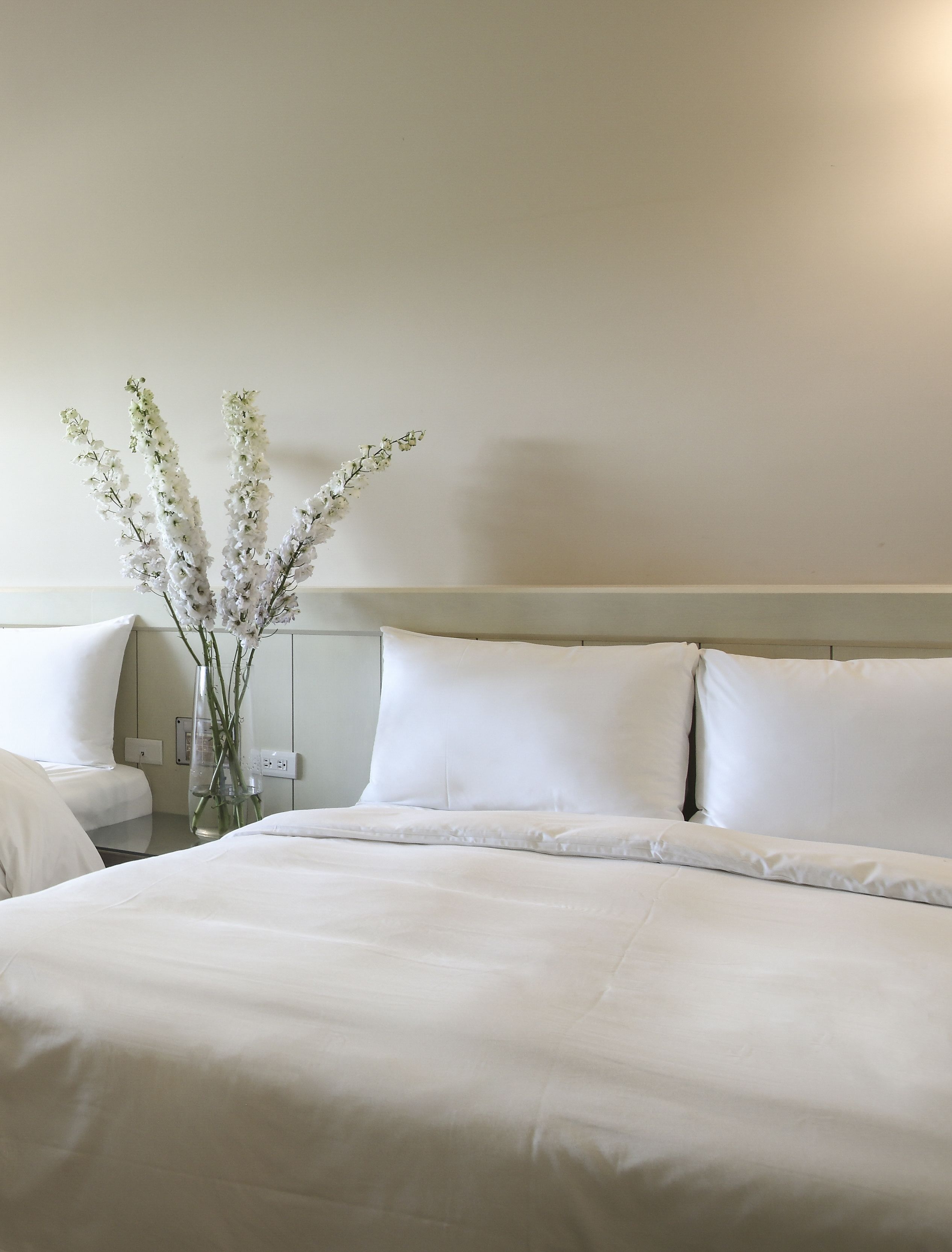 basic quadruple room, 2 double beds | desk, free wifi