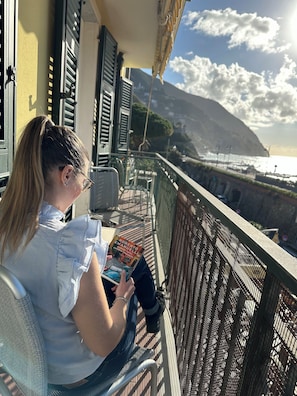 Comfort Studio, Balcony, Sea View | Balcony - Giada Residence (Moneglia)