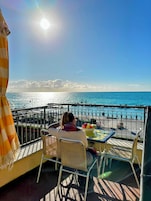 Comfort Apartment, 1 Bedroom, Terrace, Sea View | Terrace/patio