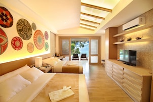 Minibar, caja de seguridad en la habitación, escritorio y wifi gratis