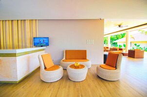 Sala de estar en el lobby