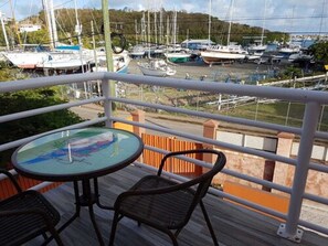 Classic Apartment, 2 Bedrooms, Balcony, Partial Ocean View | View from room