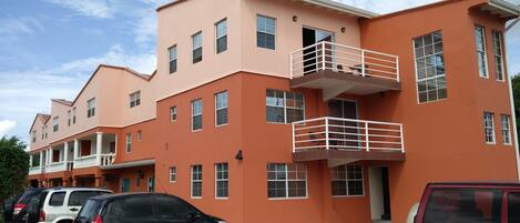 Fassade der Unterkunft