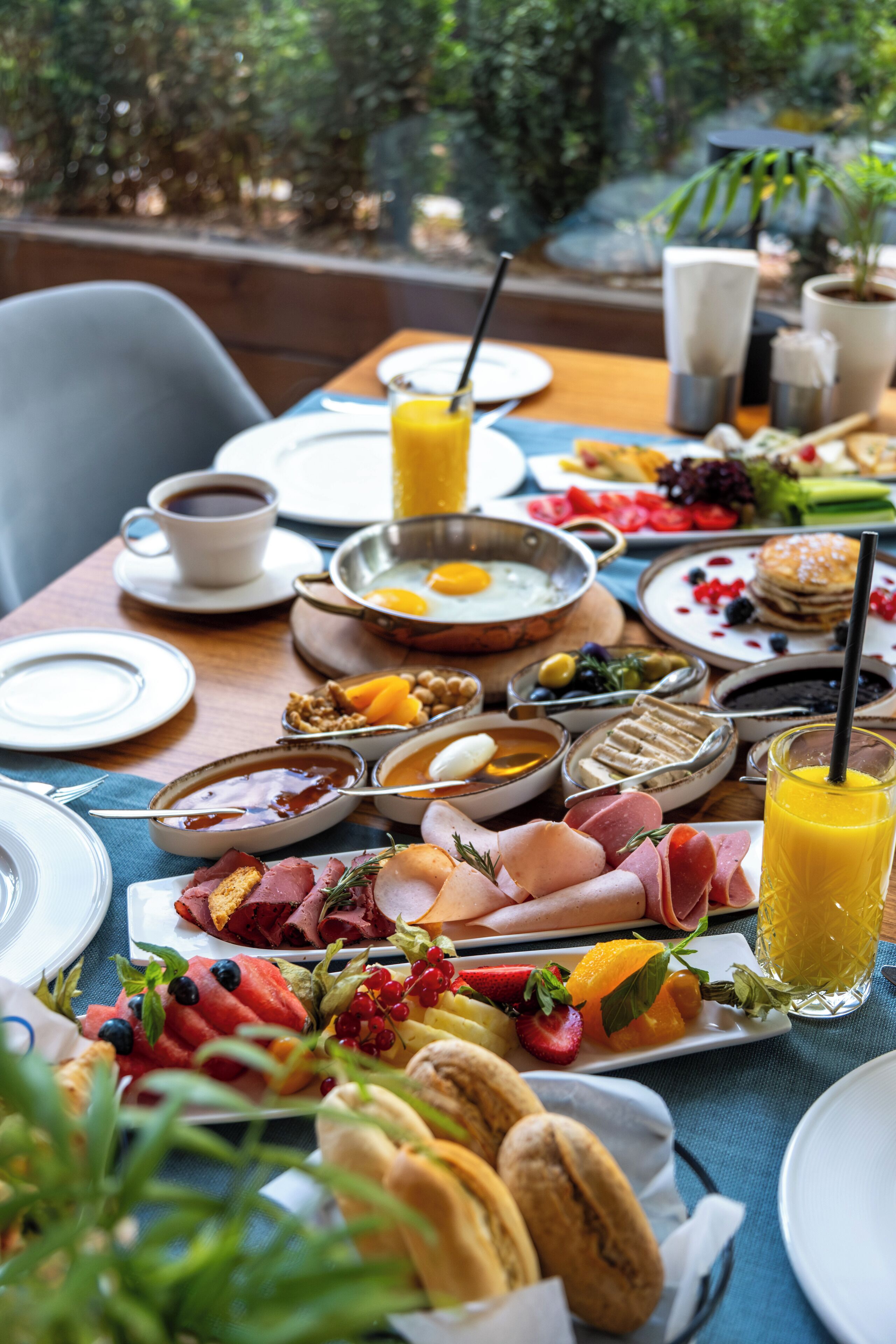 Desayuno continental todos los días (con cargo) 