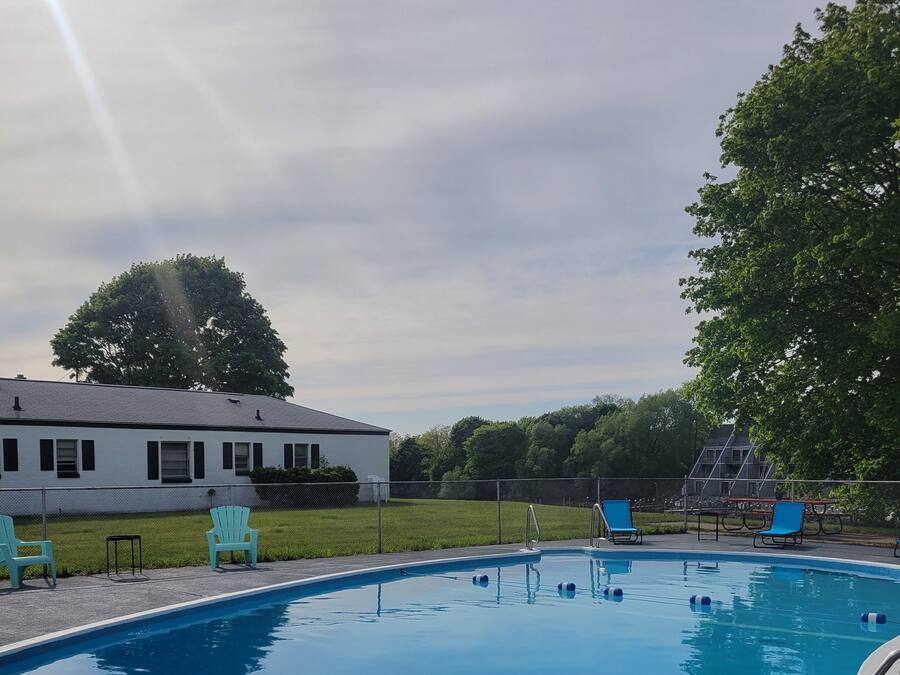 Seasonal outdoor pool