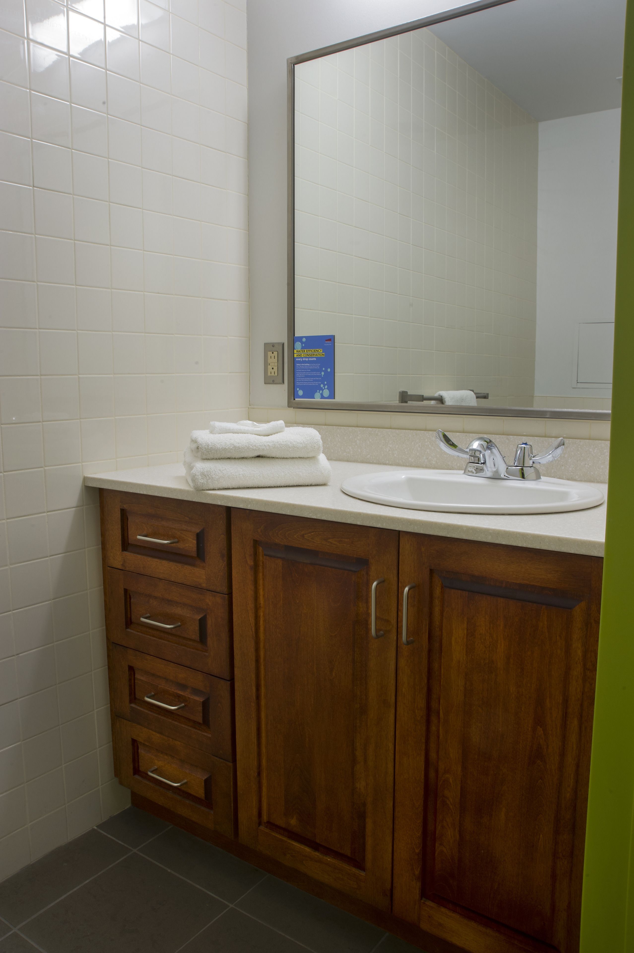 2 bedroom suite, 2 twin beds | bathroom sink