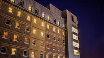 Front of property – evening/night