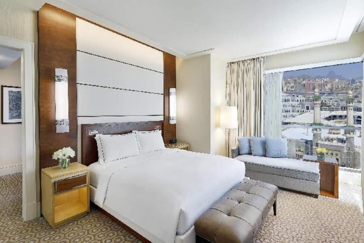 Ropa de cama de alta calidad y minibar