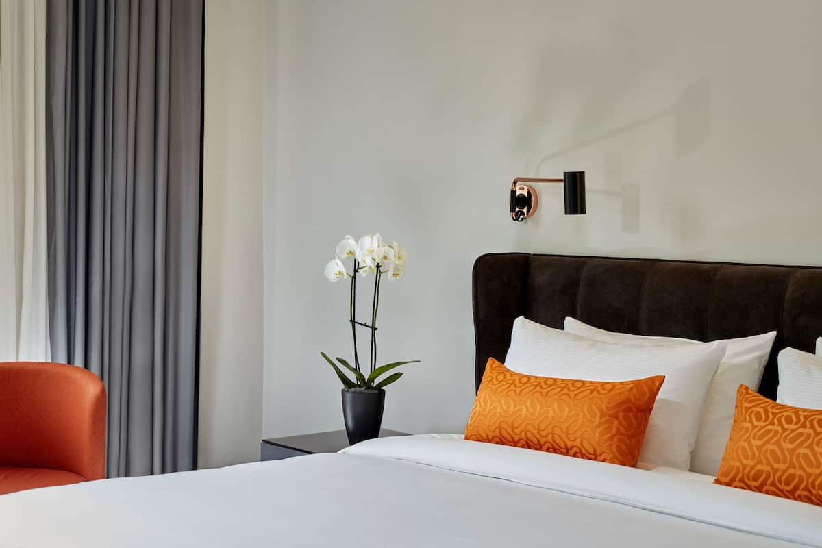 Minibar, in-room safe, desk, blackout drapes