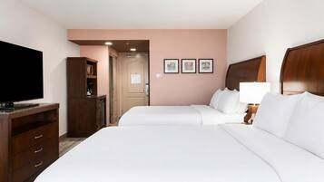 Room, 2 Queen Beds | In-room safe, individually furnished, desk, laptop workspace