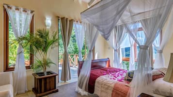 Lyxvilla - flera sovrum - privat pool - havsutsikt | 7 sovrum och sÀngtillbehör av högsta kvalitet
