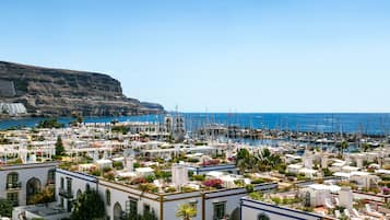 Blick von der Unterkunft