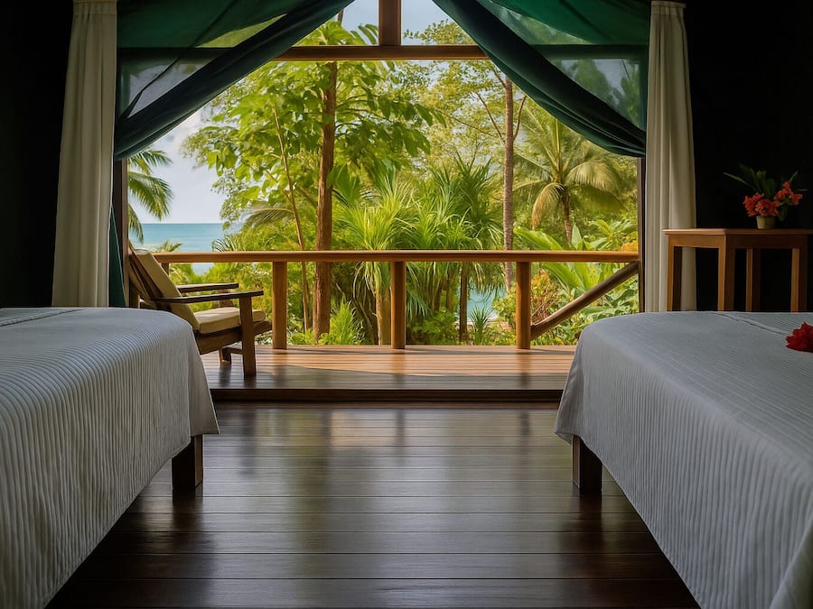 Bungalow Beachfront | In-room safe, free WiFi, bed sheets