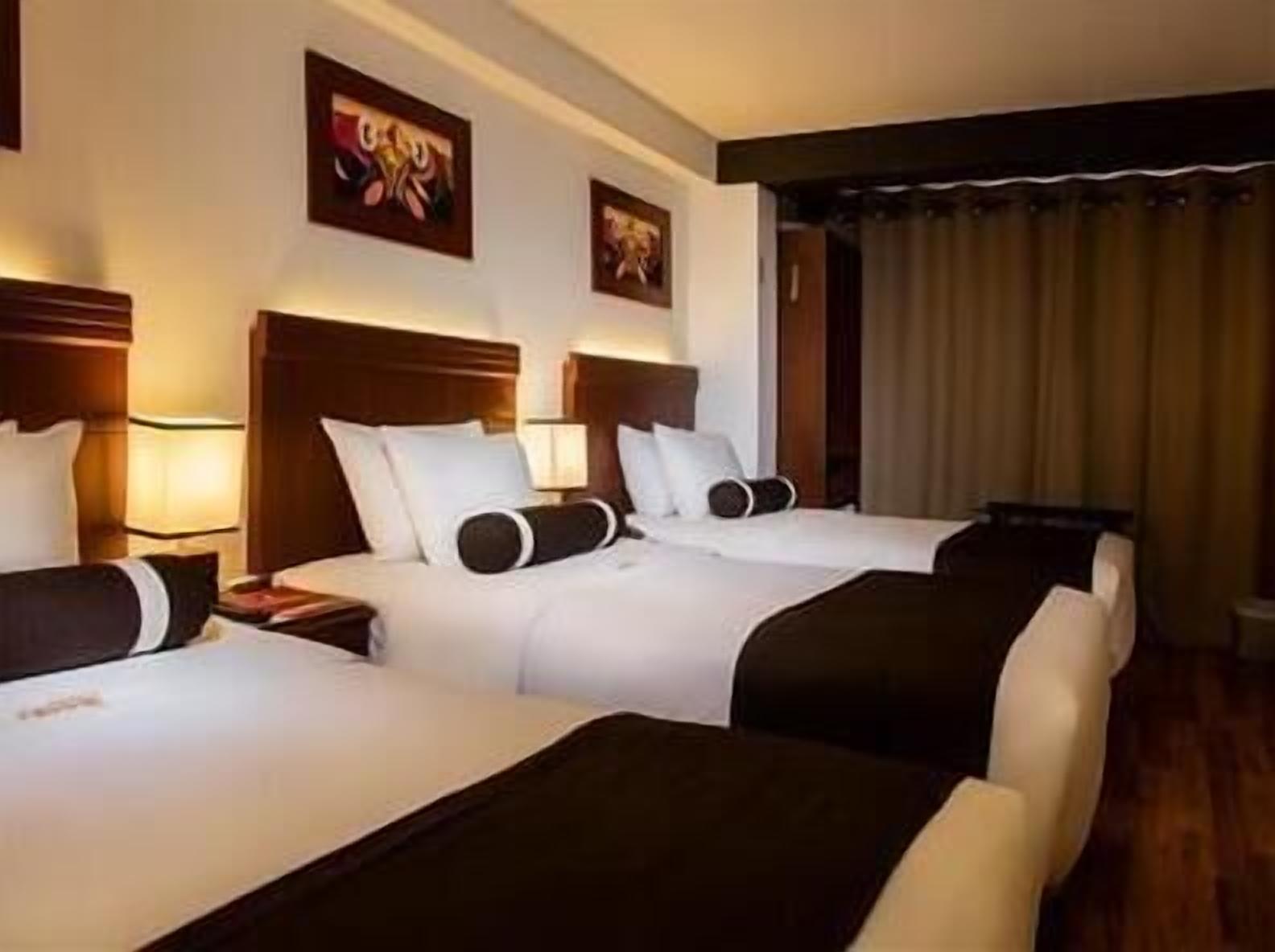 Minibar, in-room safe, desk, blackout drapes