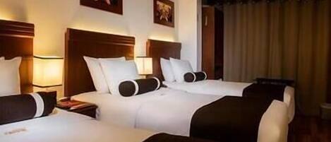 Minibar, in-room safe, desk, blackout drapes