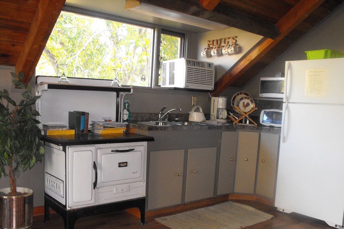 Family Loft, Refrigerator & Microwave | Private kitchenette | Fridge, microwave, coffee/tea maker