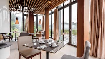 Daily buffet breakfast (EUR 12.00 per person)