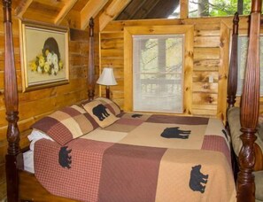 Cabaña | Muebles diferentes, wifi gratis y ropa de cama 