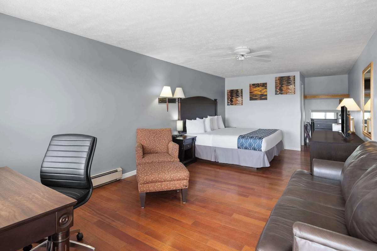Suite, 1 King Bed, Non Smoking, Mountain View | Desk, laptop workspace, free WiFi, wheelchair access