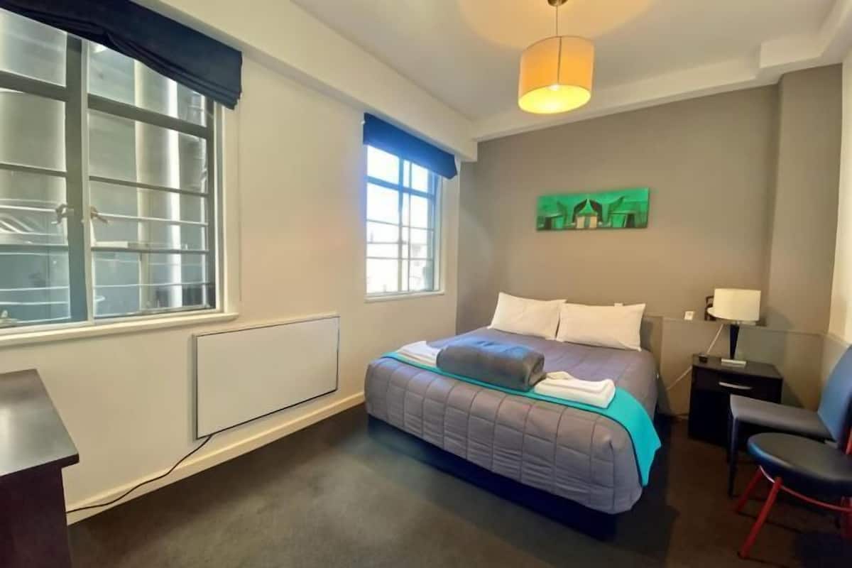 Iron/ironing board, cribs (free), WiFi (free), bed sheets