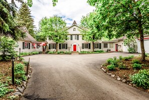 Fassade der Unterkunft