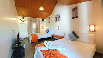 3 habitaciones y sábanas de algodón egipcio